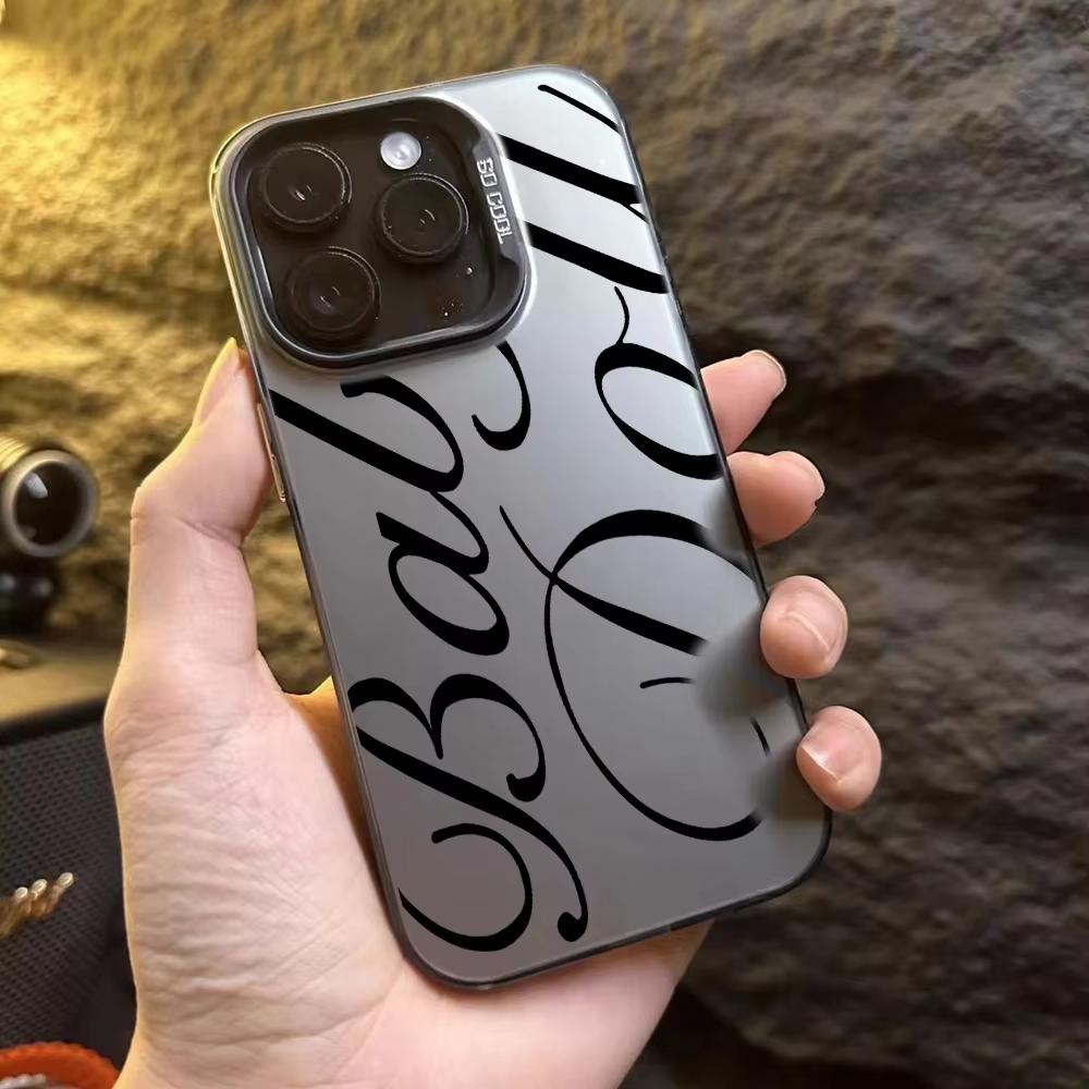 Стильный чехол для телефона Baby Doll для iPhone 17 Air 16 e 15 14 13 12 11 Pro Max Plus Mini SE 2020 2022