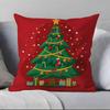 C-Christmas tree Pillow Case null
