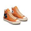 Come Tees X Converse Chuck Taylor All Star 1970s Trendy Casual High-Top Espadrilles Unisex Bright Orange