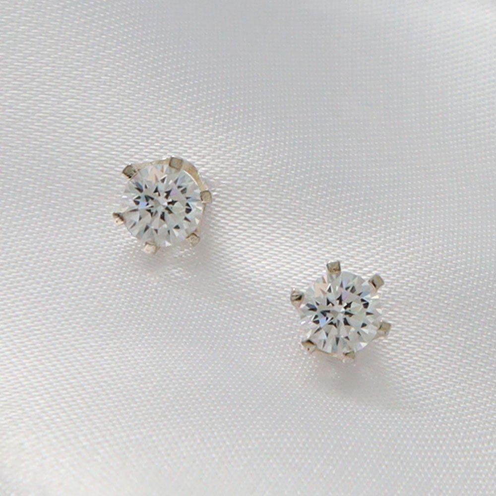 92.5 Silver Pure Cubic Earrings