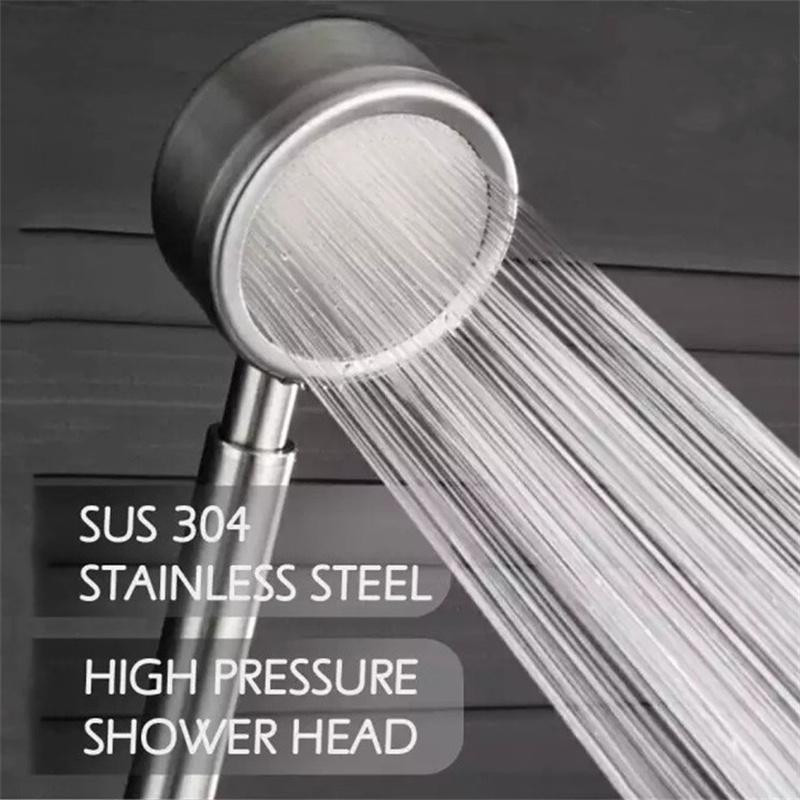 SUS 304 Нержавеющая сталь Ручной душ высокого давления для ванной комнаты