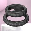 Durable Penis Ring Comfortable To Wear Skin-friendly Portable Dildo Foreskin Delay Double Ring for Bathroom
