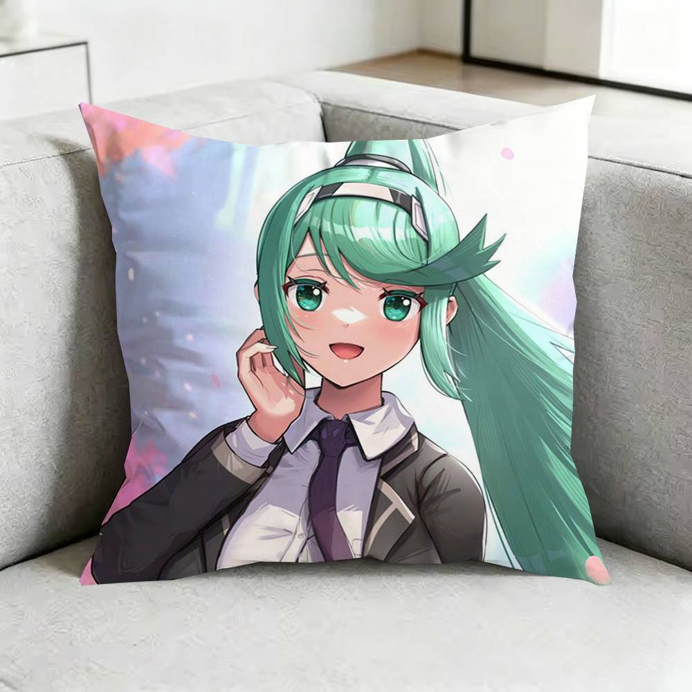 Xenoblade Chronicles Pneuma Наволочка Квадратная Двусторонняя Чехол для Подушки на Диван Спальня Прикроватная Подушка Подарок