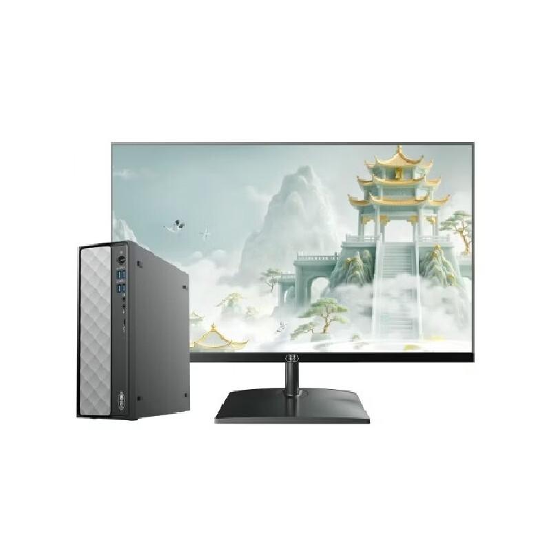 Lenovo Ruition 500 Commercial Desktop PC with 23.8-inch Monitor (CN version)