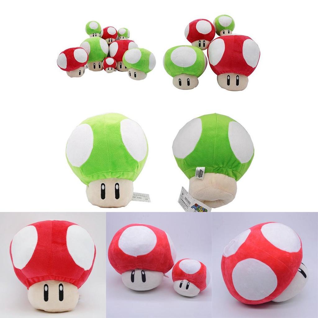 Очаровательная плюшевая игрушка Супер Марио в виде гриба, кукла в красочном дизайне для детской радости