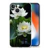Роскошный чехол для телефона в виде цветка лотоса для iPhone 11 Чехлы iPhone 15 12 13 14 16 Pro Max X XR XS 14 15 Plus 16Pro iPhone16 Прозрачная крышка