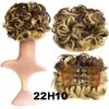 Curly Hair Chignons Hair Bun Claw Clip On Hair Wedding Retro Style