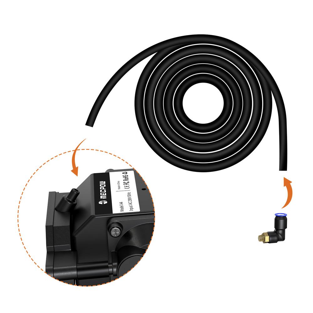 Refurbished Mecpow A4  Air Assist with a 30L/Min Air Pump, Adjustable Knob Design, Longer Service Time, Low Noise