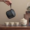 Yi Pan Retro Ru Kiln Tea Set