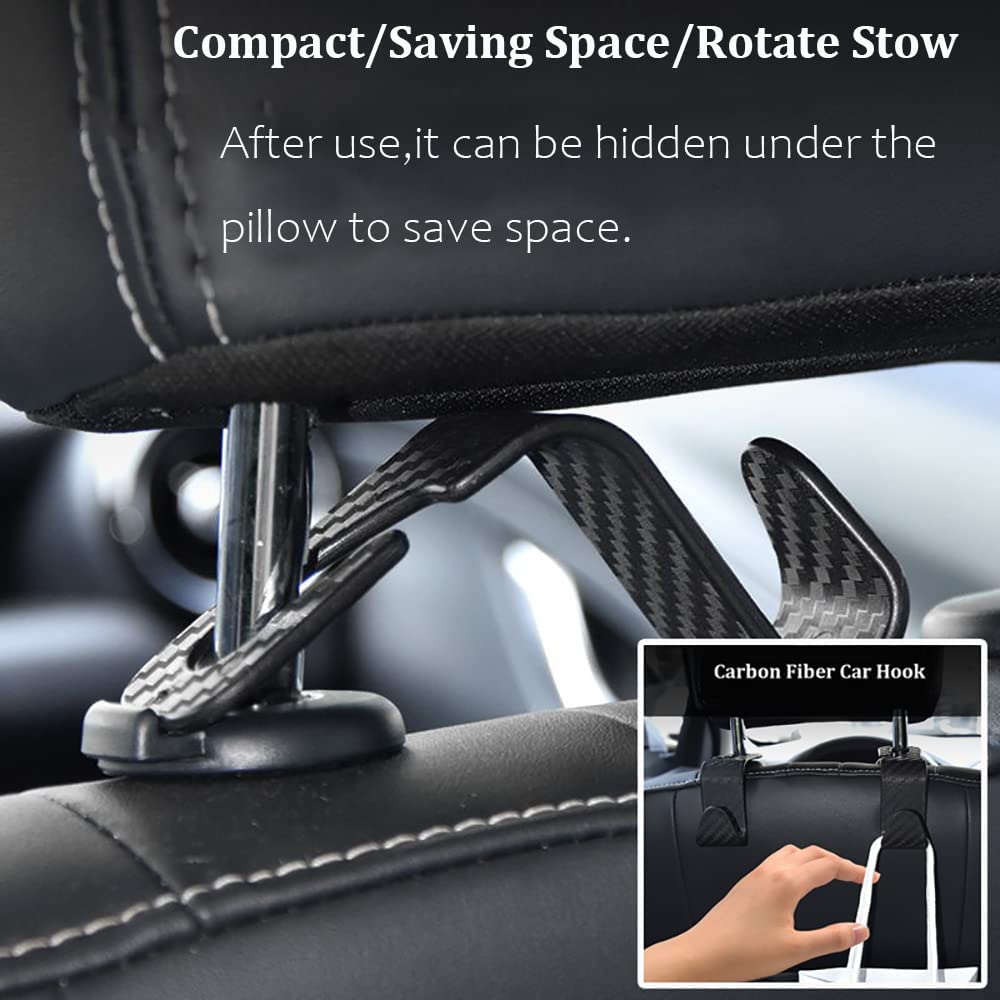 1/2шт крючки автомобильный крючок для подголовника сиденья автомобиля универсальный автомобильный органайзер держатель для заднего сиденья автомобиля вешалка для хранения аксессуары для интерьера