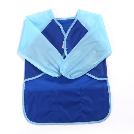 Fashion Waterproof Long Sleeve Baby Toddler Painting Feeding Smock Bib Apron