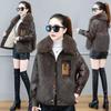 Winter New Style Imitation Fox Fur Fur Fur Fur Coat Fur Fur Integrated Coat Female Sheep Skin Imitation Down Jacket Young Style
