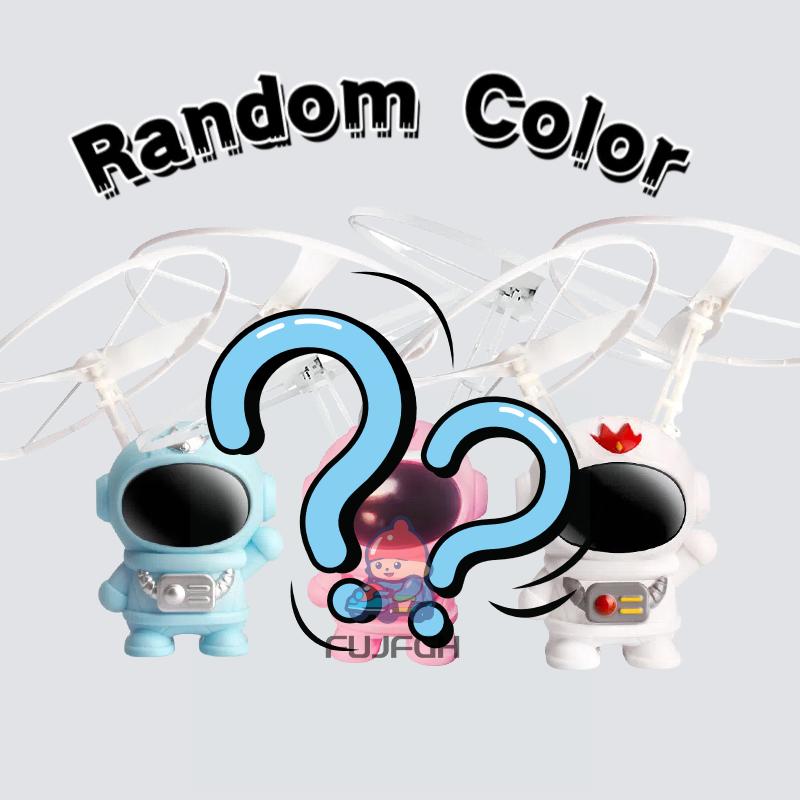 Летающий робот, игрушечный самолет-астронавт, высокотехнологичный дрон с ручным управлением, интерактивные двойные крылья с подсветкой, подарки для детей для улицы