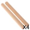 4x1 Pair Musical Instrument Parts Wood Drum Sticks Drumsticks Music Toys