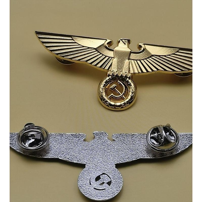 Советский медальон-орел-брошь