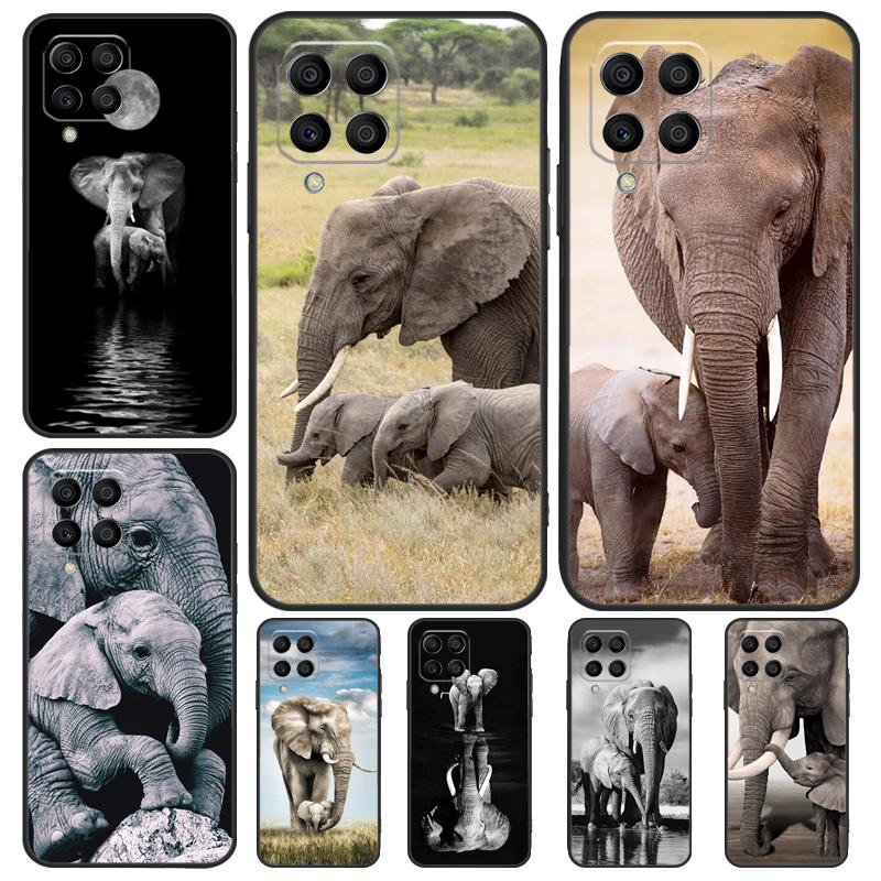 Чехол для телефона Elephant Baby Nature для Samsung Galaxy M13 M23 M33 M53 M21 M31 M51 M30s M20 M12 M32 M52 M14 M34 M54