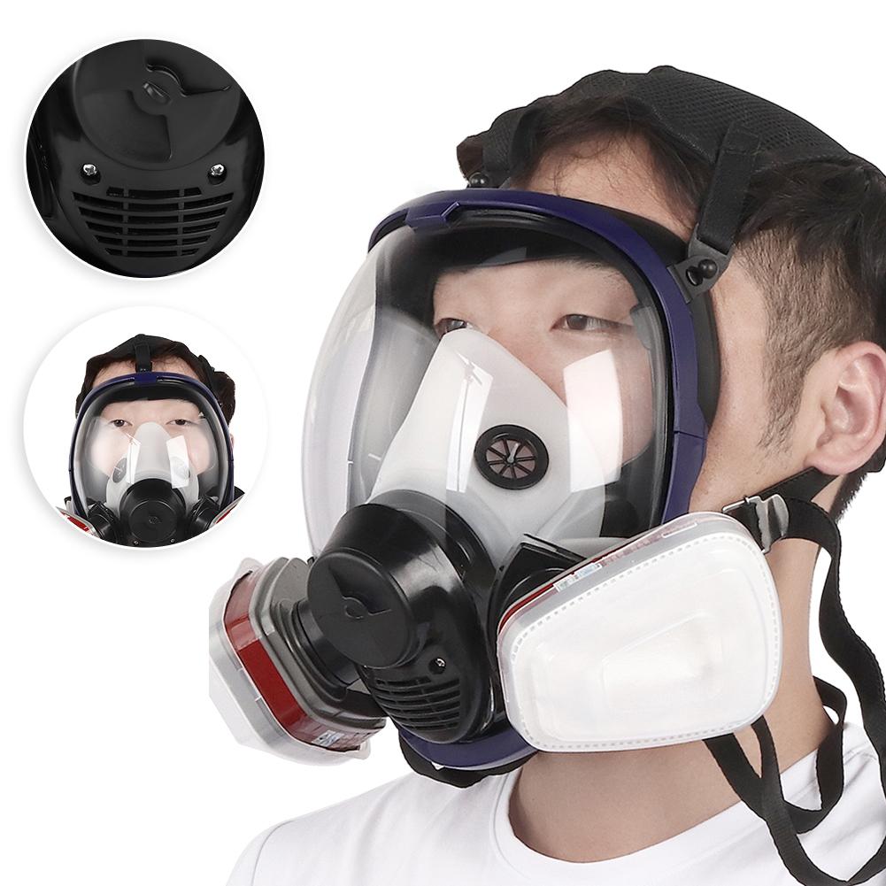 Защитная маска для лица, плотно прилегающая, пылезащитный фильтр, защитная маска для покраски, сварки
