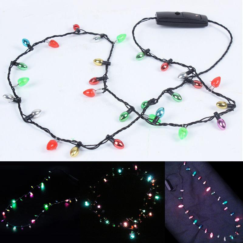 Светодиодные ожерелья с 8 лампочками, рождественские гирлянды со светодиодами, мини-шарики, светящиеся гирлянды, мебельные аксессуары
