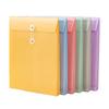 A4 Large Capacity File Bag - Colorful, Custom-made, Office PP Document and Policy Organizer.