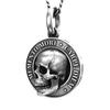 CARPE DIEM Necklace Memorial Skull Pendant Commemorating The 400th Anniversary of Moliere's Birth