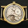 ВИНТАЖНЫЕ МУЖСКИЕ ШВЕЙЦАРСКИЕ ЧАСЫ MONTINE С РУЧНЫМ ПОДЗАВОДОМ, ВОССТАНОВЛЕННЫЕ, ЧЕРНЫЙ ЦИФЕРБЛАТ a441068-1