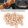 50PCS Easy to Paint Wooden Round Balls Smooth Surface Craft Wooden Balls  DIY Crafts