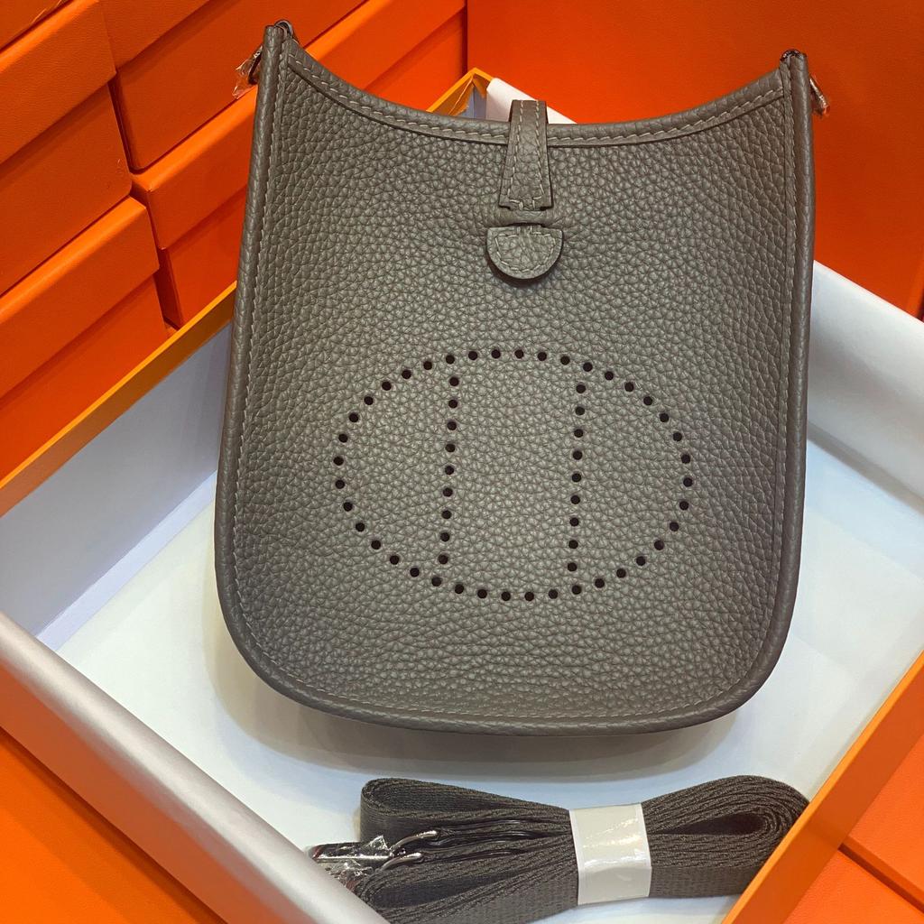 Высококачественная мини-сумка Evelyn Mini TC из натуральной кожи ручной работы с вощеной нитью + простая сумка-ведро на одно плечо