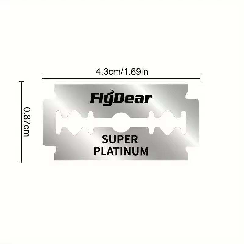 Классическая ретро-бритва из нержавеющей стали с двойными лезвиями, мужская безопасная бритва, профессиональный парикмахерский инструмент, бритва для удаления волос