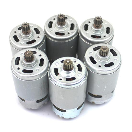 RS550 10,8 В-25 В электродвигатель 12 зубьев сильная замена тепловыделения полезная прочная электрическая дрель двигатель перезаряжаемая дрель