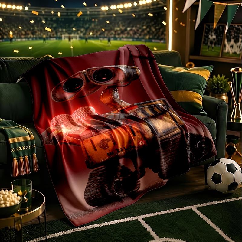 Heart In Space Adventure Throws Blanket Flannel Blankets Plush for Couch Bed Gifts for Men Women Travel picnic blanket Christmas fan gifts