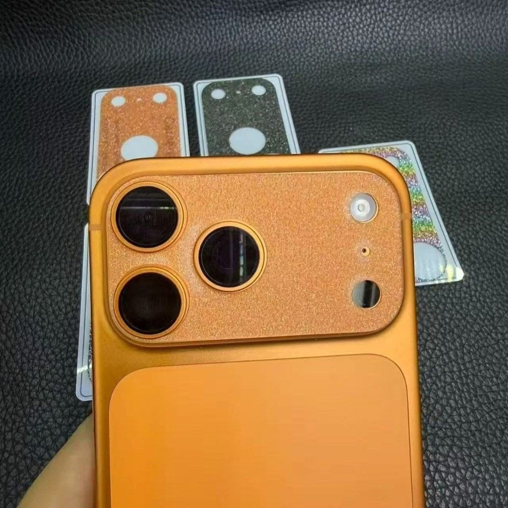Блестящая Защитная Крышка Линзы Камеры с Полным Покрытием Anti Scratch HD для iPhone 17 Pro / 17 Pro Max