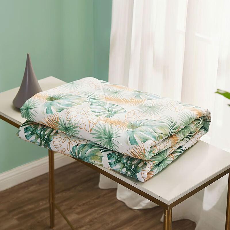 LUOLAI Fantasy Island Antibacterial Tussah Silk Summer Quilt