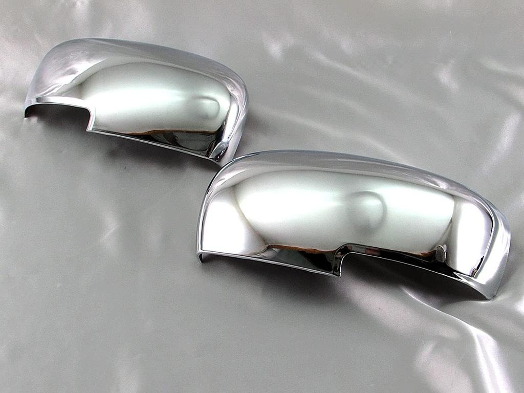 BRIGHTZ Chrome Door Mirror Covers for Hustler MR92S/MR52S [MIR-SID-307] R92/R52/92S/52S/92/52/90/50