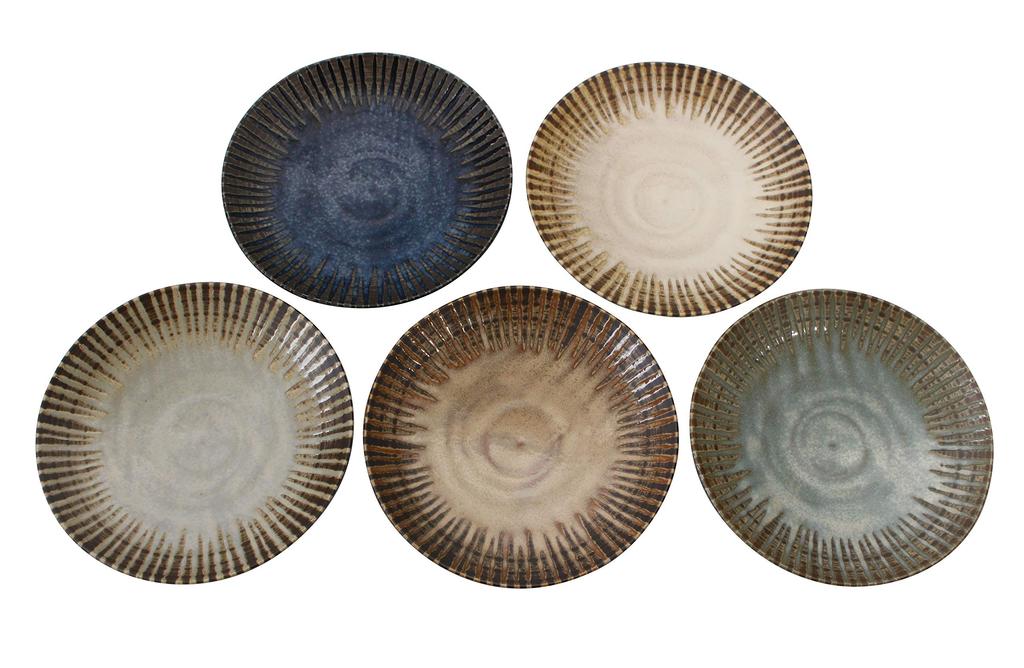 Maebata Tokusa Japanese Plate Set 51450