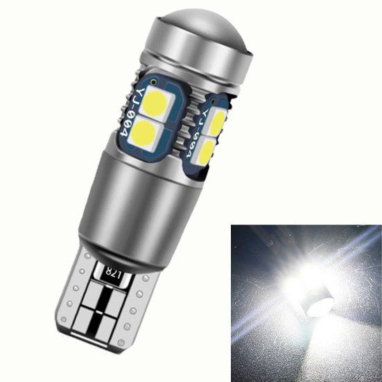 T10 W5W Яркий светодиодный автомобильный фонарь дневного света для освещения номерного знака