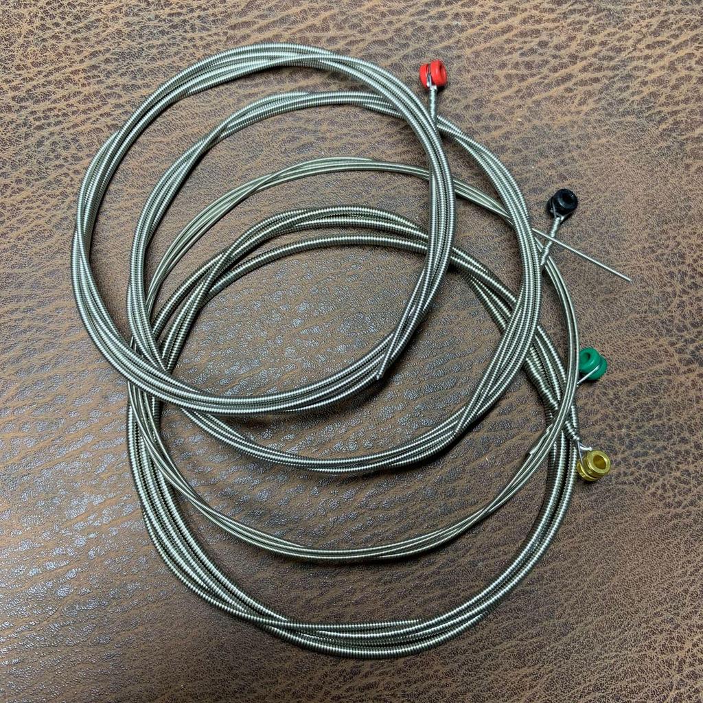 Струны для акустической гитары из фосфорной бронзы - для фолк, классической, электрогитары и бас-гитары, красная медь