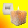 3D Honeycomb Silicone Candle Mould DIY Geometric Chocolate Mousse Aromatherapy Gypsum Soap Resin Mould Home Decor