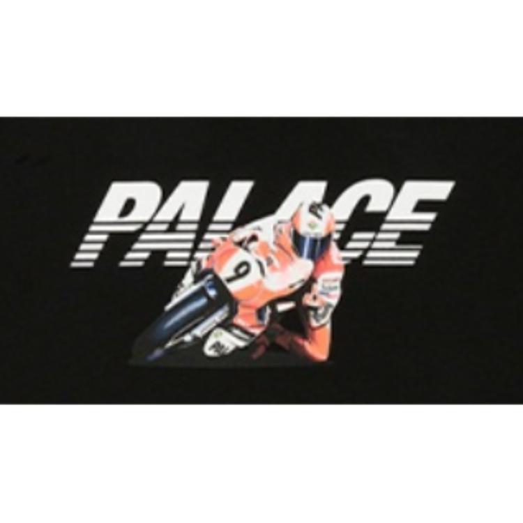 Palace Футболка Skurrt Черные топы унисекс P25TS137