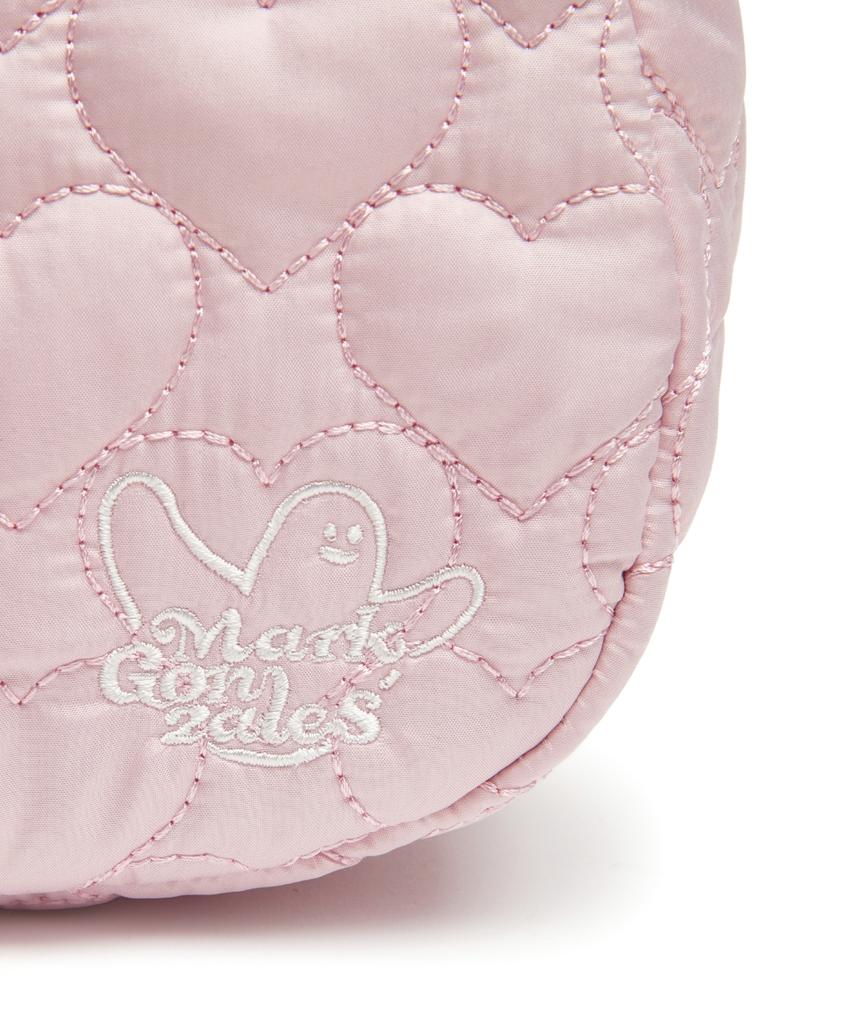 Mark Gonzales Women'S Heart Quilted Handbag - Pink