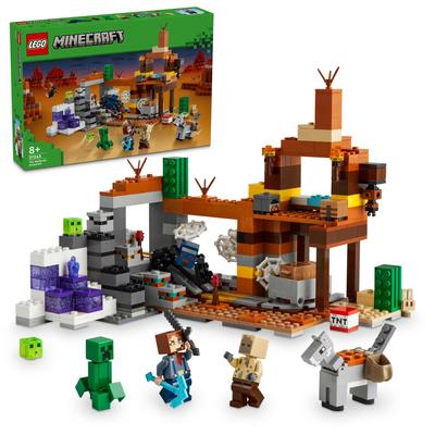 LEGO Minecraft Wilderness Заброшенная шахта Игрушка Подарок на день рождения Блок Рождество Мальчики Девочки Дети 8 лет 9 лет 10 лет Элементарный