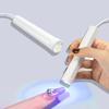 1 шт. портативная ручная мини-лампа для ногтей для гель-лака, быстросохнущая ручка-фонарик, USB-сушилка для ногтей, УФ-светодиодная лампа для ногтей