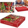 Vibrant Christmas Jigsaw Puzzle Advent Calendar Made From Premium Paper With 1008 Pieces