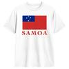 Samoa Flag Unisexs T Shirts Funny Tee Shirt Short Sleeve O Neck Tshirt 100 Cotton Summer Clothing