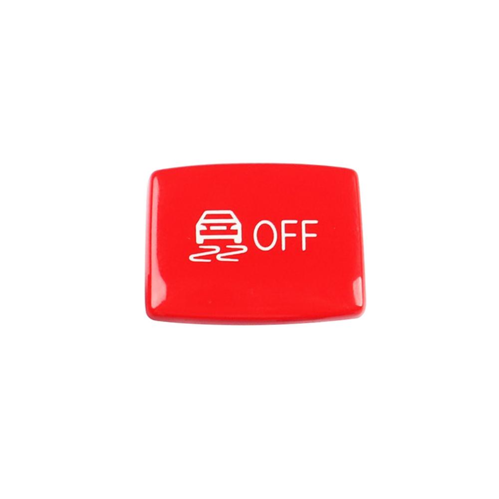 Наклейки на кнопки режимов КПП для BMW 1234 серии красные 4 штуки