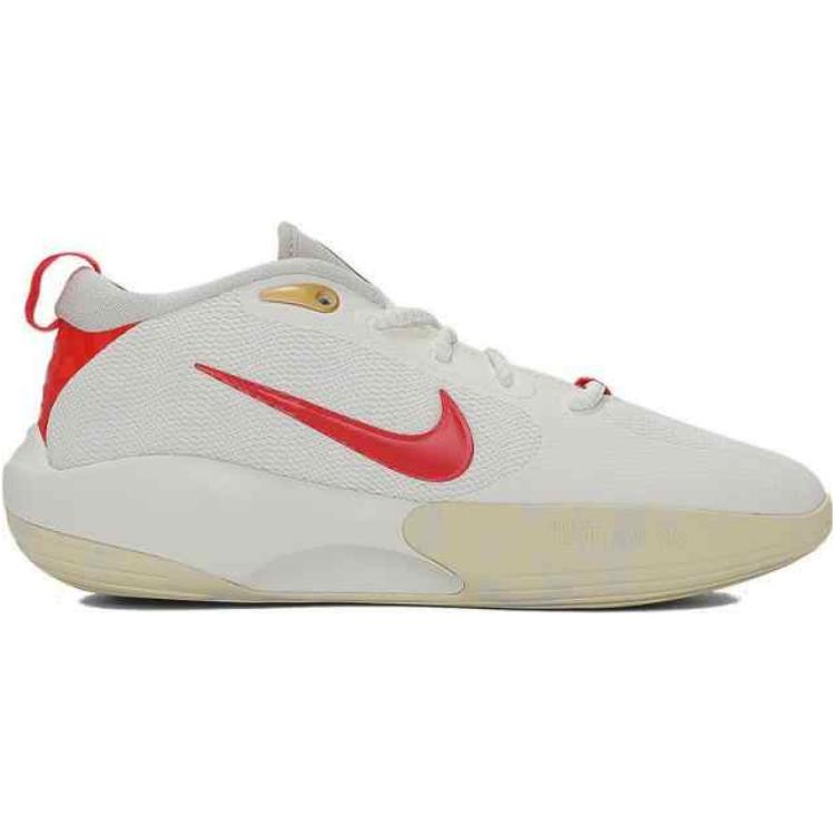 Nike ISOFLY Abrasion Resistant Low Top Kids Lifestyle Shoes White Red Sneakers HV6002-160
