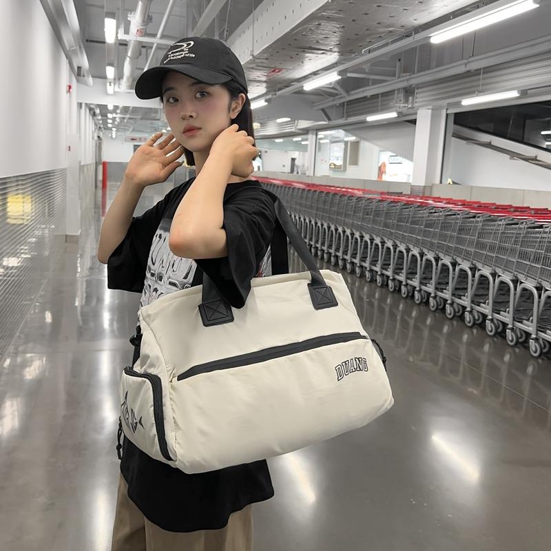 Мужская дорожная сумка на короткие расстояния, сухая и влажная сумка для багажа, легкая женская портативная сумка для фитнеса большой вместимости с разделением, сумки для обуви