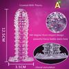 Penis Sleeve Cock Rings Penis Trainer Delay Ejaculation Penis Rings High Elasticity Time Lasting Sex Toys for Men Silicone Semen