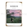 Mirror Minimalist Movie Poster Andrei Tarkovski Metal Plaque Designer Cave Garage Bar Funny Tin Sign Poster