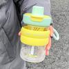 Пластиковый стакан для воды для девочек высокая ценность летний стакан с соломинкой новый офисный стакан для чая портативный