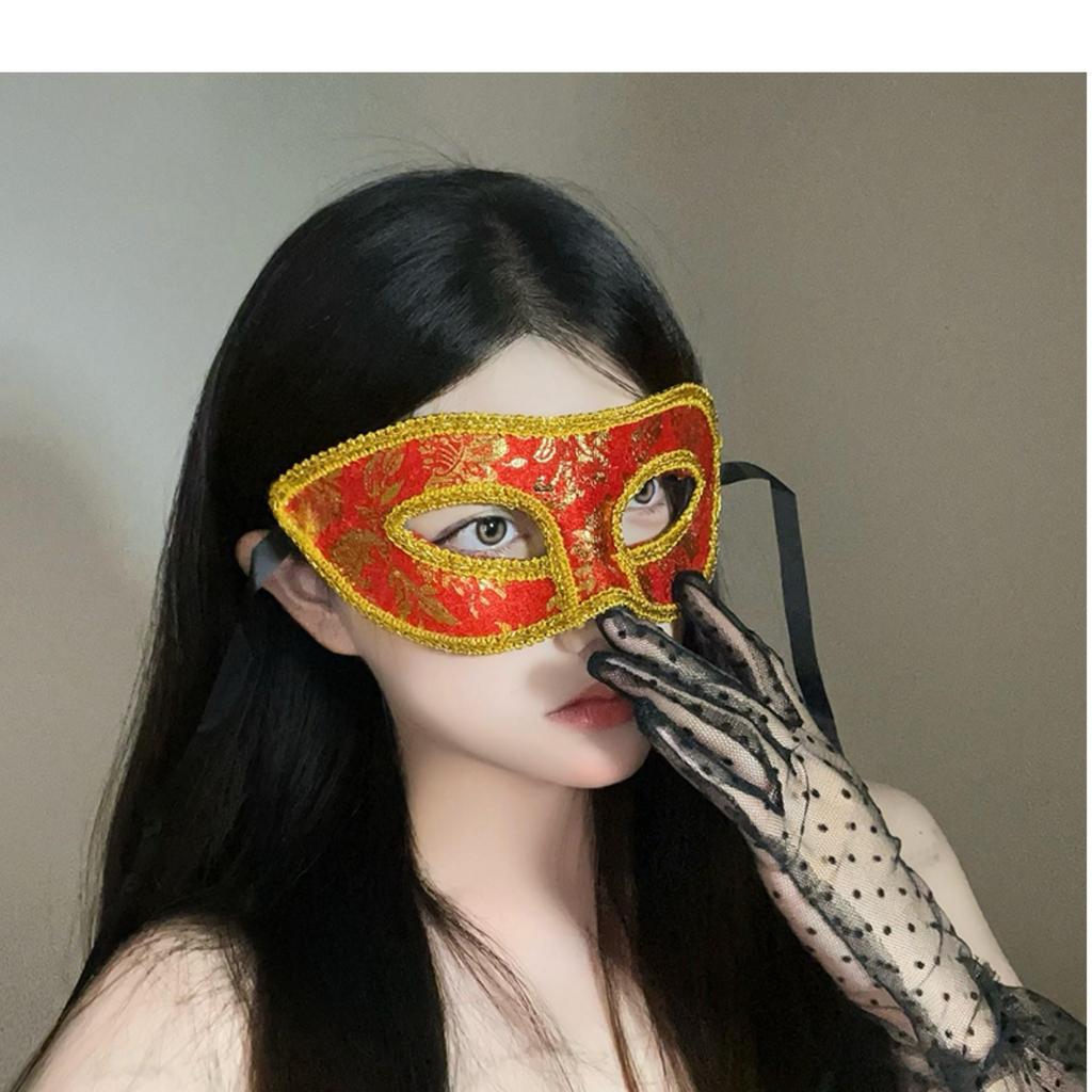 Сексуальная кружевная полумаска с перьями - аксессуар для макияжа на Хэллоуин и маскарада